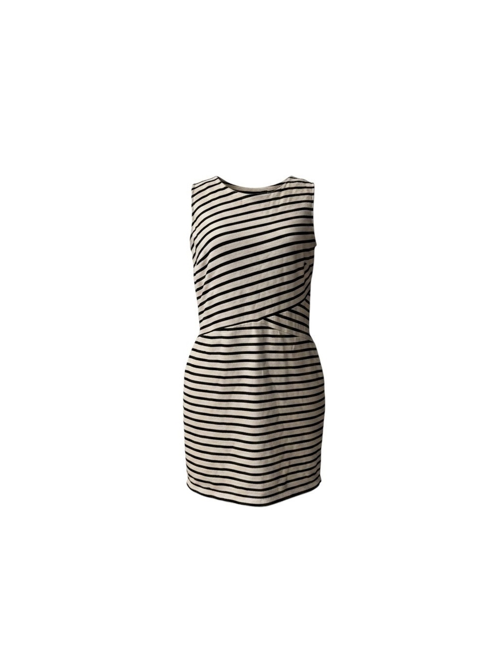 Talbots Medium Sleeveless Striped Dress